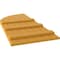 Ekena Millwork Americraft 6-Board (3 Batten) Wood Joined Board-n-Batten Shutters w/ Arch Top, ARW401BQ621X77TUH, PR ARW401BQ621X77TUH - alternate 4